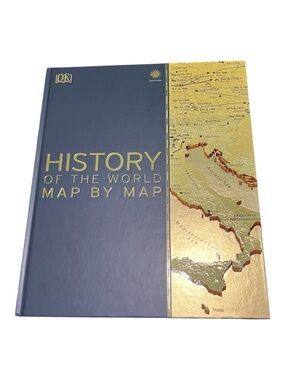 Smithsonian History of the World Map by Map by DK (2018, Hardcover)